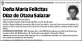 DÍAZ DE OTAZU SALAZAR,MARIÁ FELICITAS