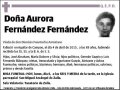 FERNANDEZ FERNANDEZ,AURORA