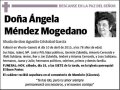 MENDEZ MOGEDANO,ANGELA