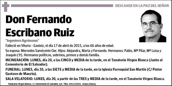 ESCRIBANO RUIZ,FERNANDO