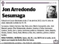 ARREDONDO SESUMAGA,JON