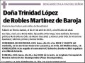 LOPEZ DE ROBLES MARTINEZ DE BAROJA,TRINIDAD