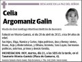 ARGOMANIZ GALIN,CELIA