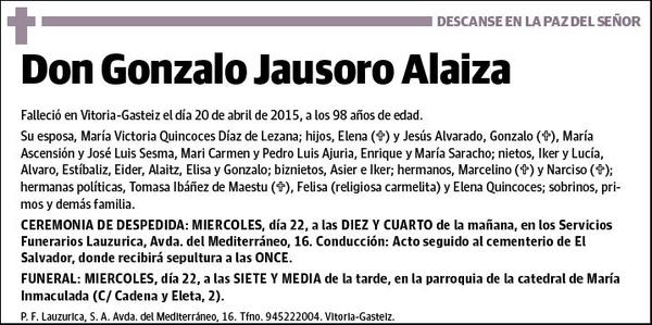 JAURSORO ALAIZA,GONZALO