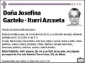 GAZTELU-ITURRI AZCUETA,JOSEFINA