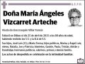 VIZCARRET ARTECHE,MARIA ANGELES