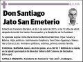JATO SAN EMETERIO,SANTIAGO