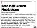 PINEDA ARANA,MARI CARMEN