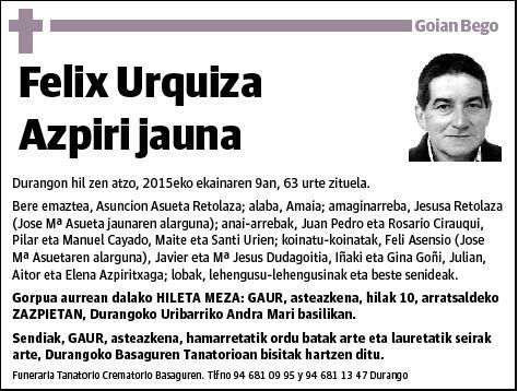 URQUIZA AZPIRI,FELIX