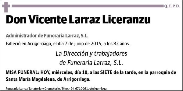 LARRAZ LICERANZU,VICENTE