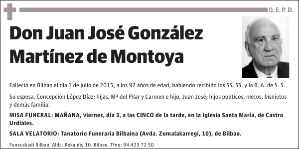 Juan José González Martínez de Montoya