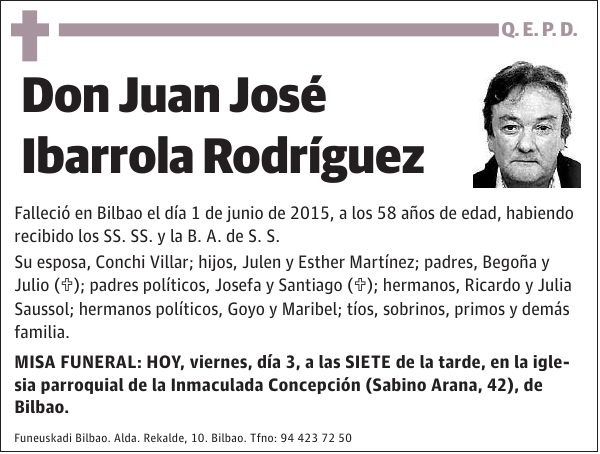 Juan José Ibarrola Rodríguez