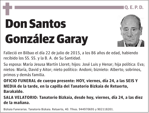 Santos González Garay