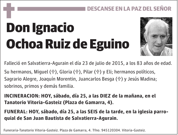 Ignacio Ochoa Ruiz de Eguino