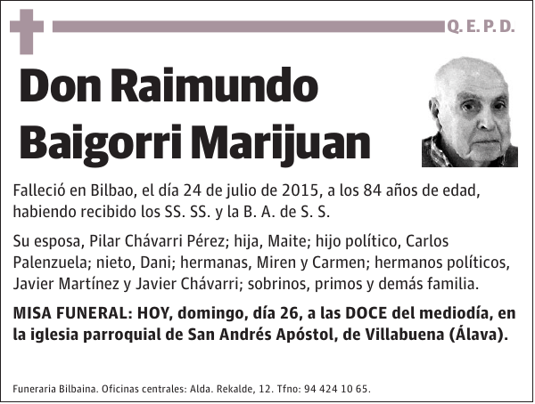 Raimundo Baigorri Marijuan