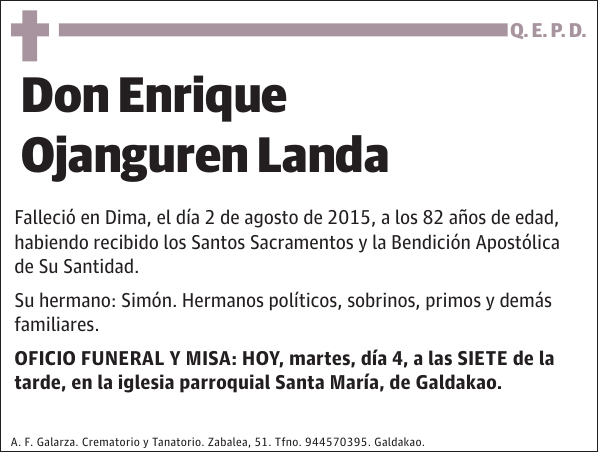 Enrique Ojanguren Landa