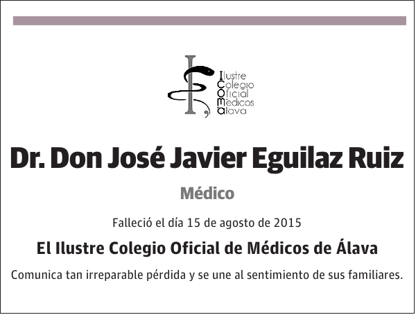 José Javier Eguilaz Ruiz