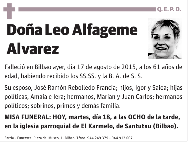 Leo Alfageme Alvarez