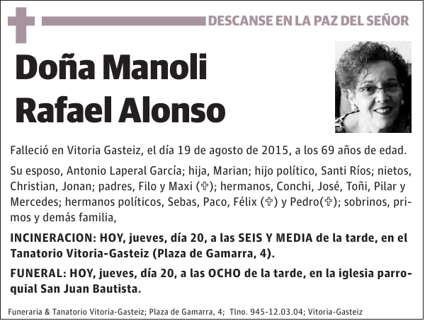 Manoli Rafael Alonso