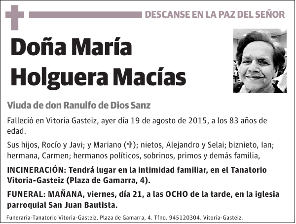 María Holguera Macías
