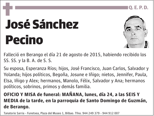 José Sánchez Pecino