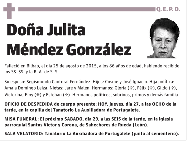 Julita Méndez González