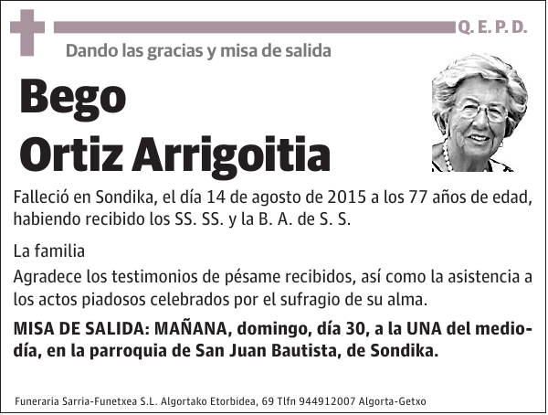 Bego Ortiz Arrigoitia