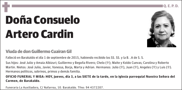 Consuelo Artero Cardin