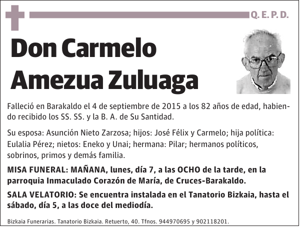 Carmelo Amezua Zuluaga