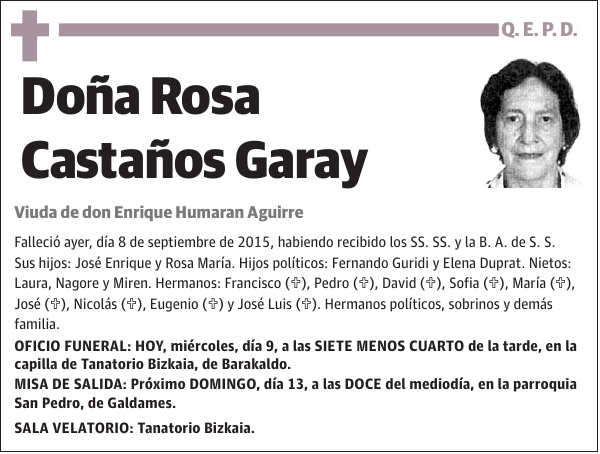 Rosa Castaños Garay