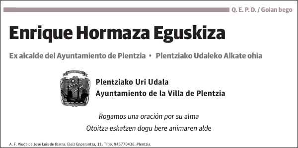 Enrique Hormaza Eguskiza