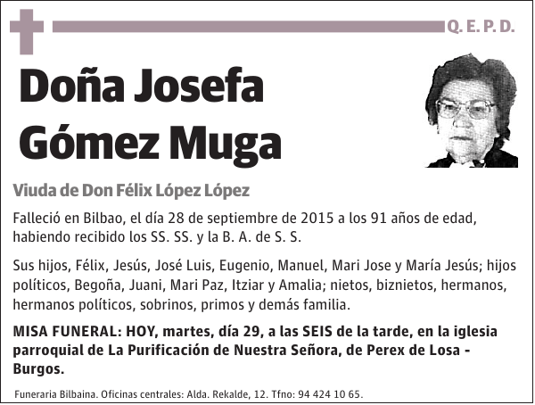 Josefa Gómez Muga
