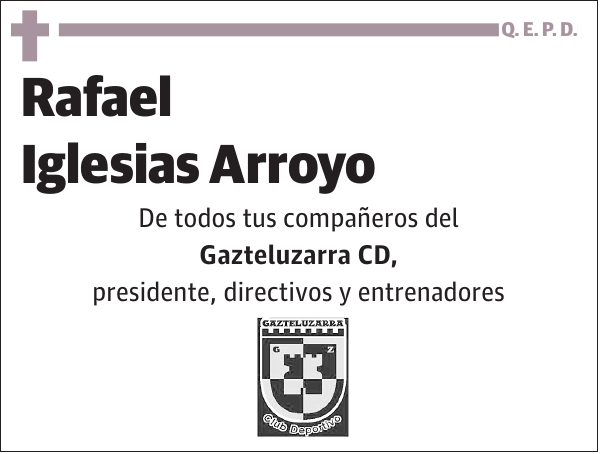 Rafael Iglesias Arroyo