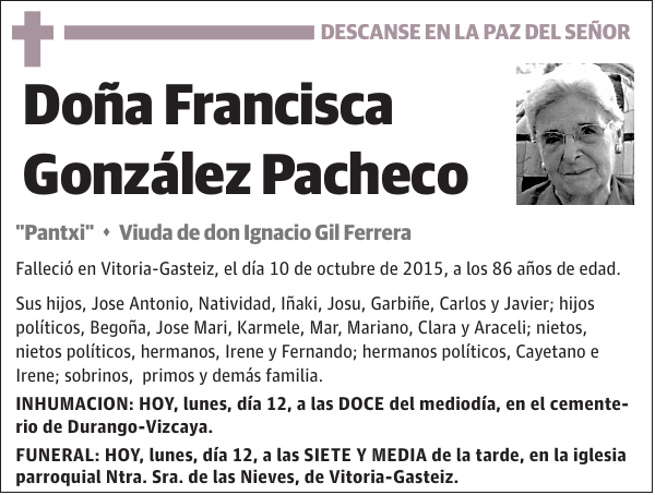 Francisca González Pacheco
