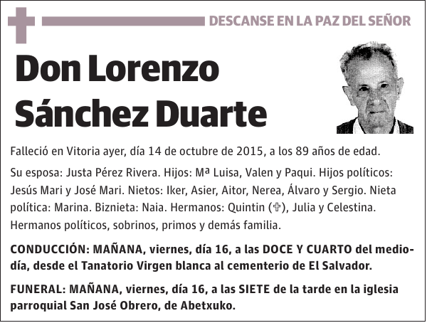 Lorenzo Sánchez Duarte