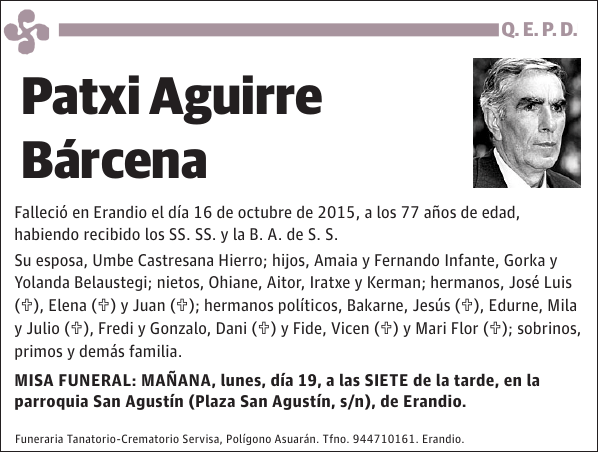 Patxi Aguirre Bárcena