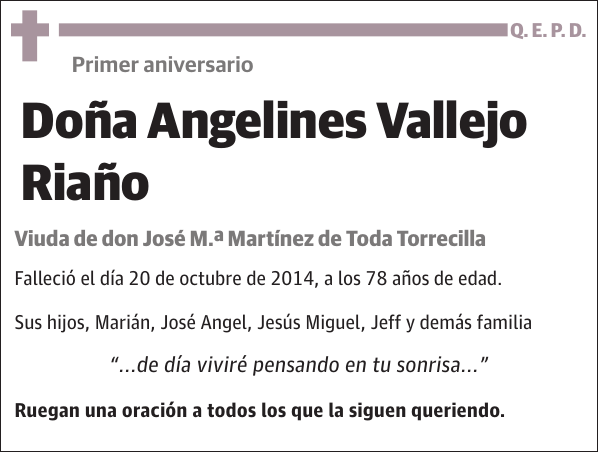 Angelines Vallejo Riaño