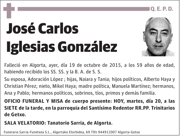 Jose Carlos Iglesias González