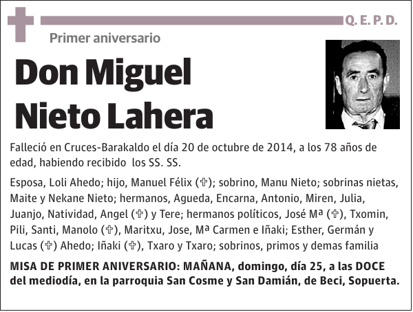 Miguel Nieto Lahera