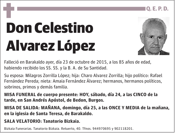 Celestino Alvarez López