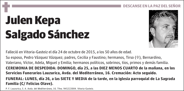 Julen Kepa Salgado Sánchez