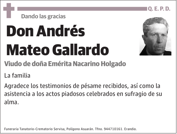 Andrés Mateo Gallardo
