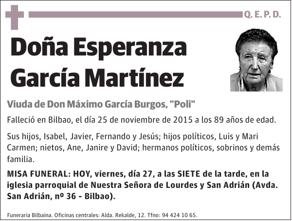 Esperanza García Martínez