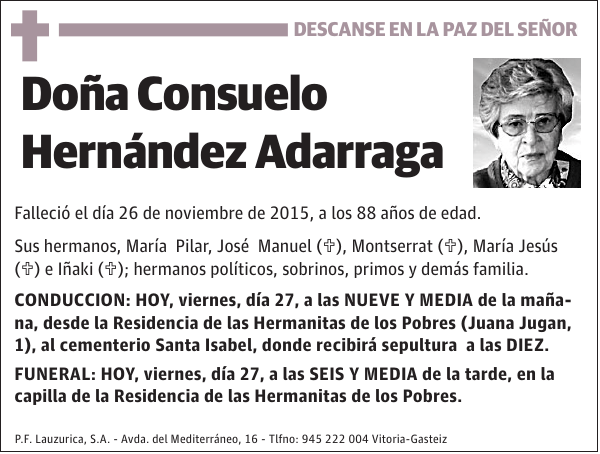 Consuelo Hernández Adarraga