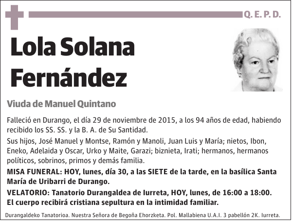 Lola Solana Fernández