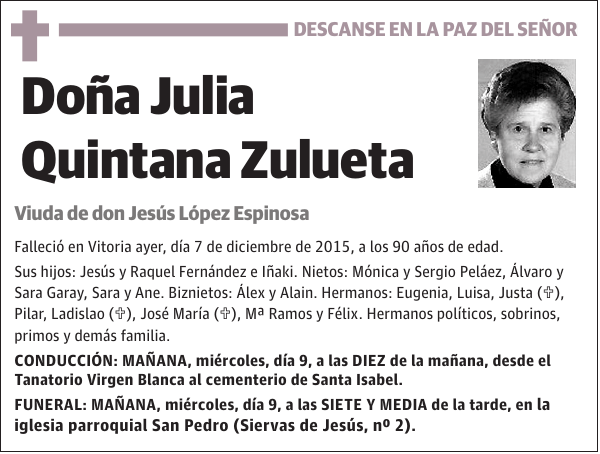 Julia Quintana Zulueta