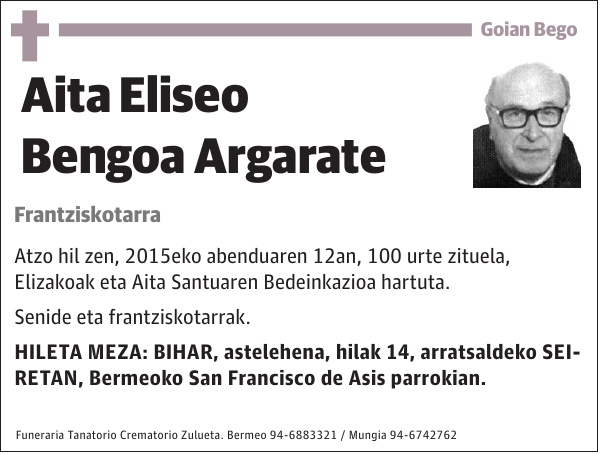 Eliseo Bengoa Argarate