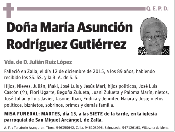 María Asunción Rodríguez Gutiérrez