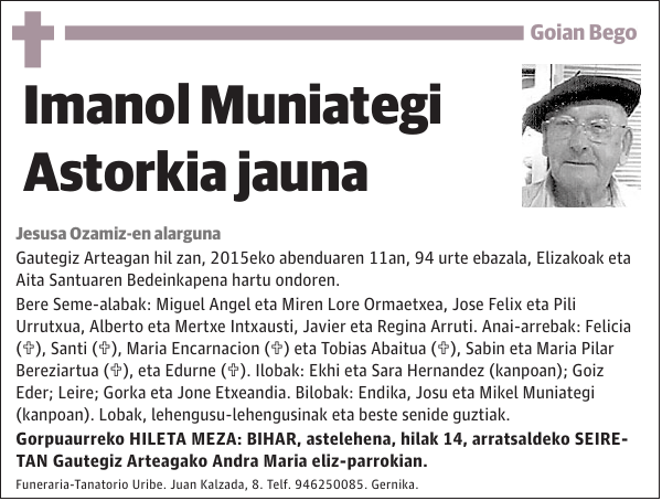 Imanol Muniategi Astorkia