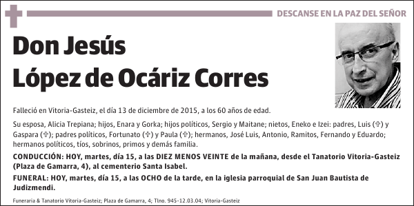Jesús López de Ocáriz Corres